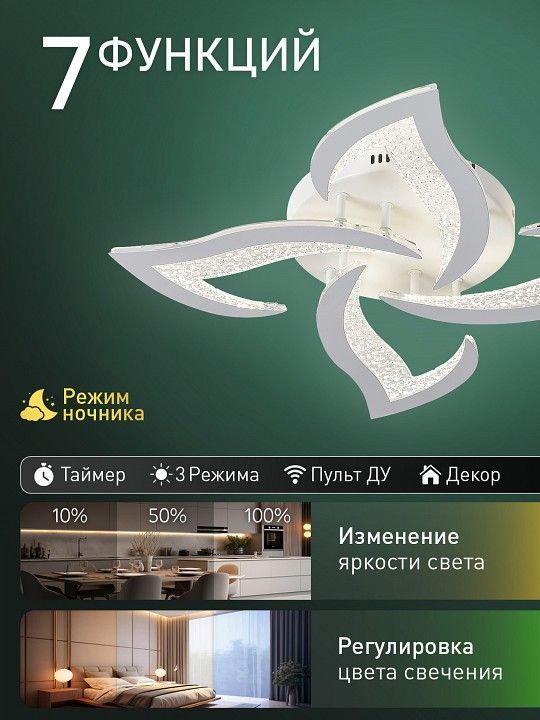 Потолочная люстра Natali Kovaltseva  LED LAMPS 81463