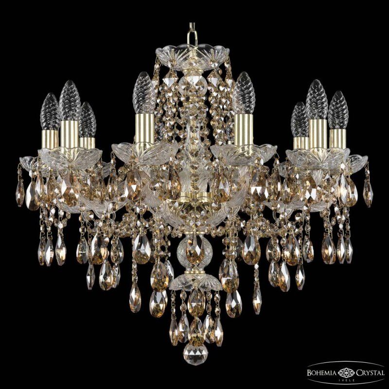 Подвесная люстра Bohemia Ivele Crystal 1415 1415/10/200 G R721