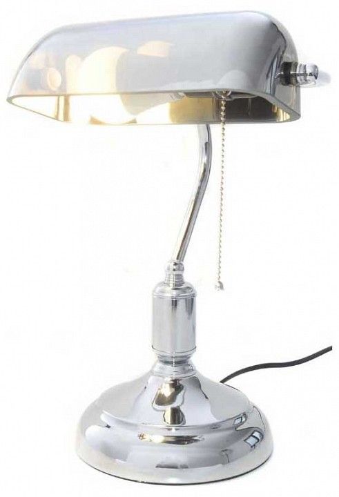 Настольная лампа декоративная LUMINA DECO Banker LDT 305 CHR