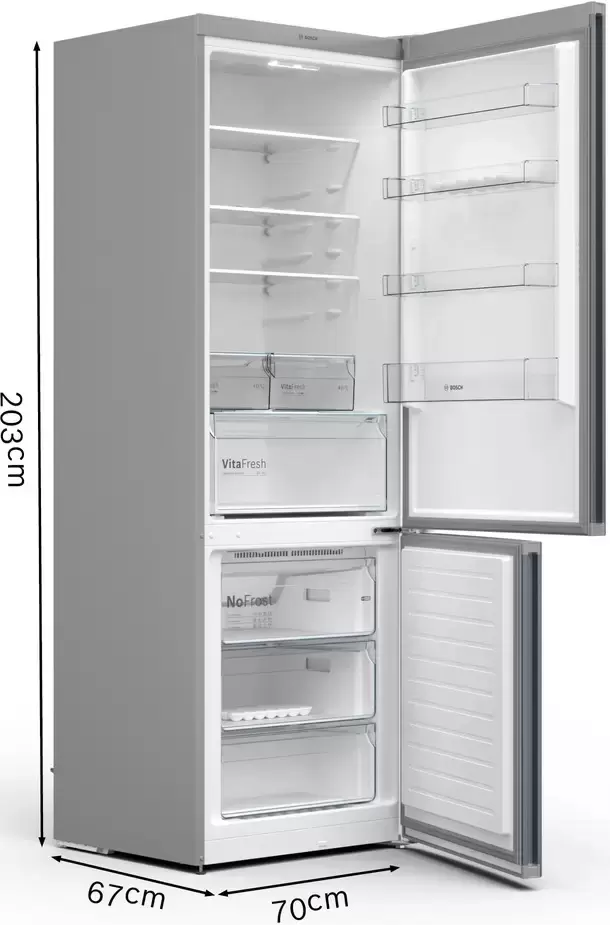 Двухкамерный холодильник Bosch KGN49XLEA