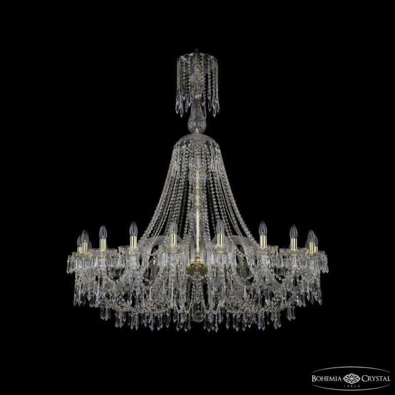 Подвесная люстра Bohemia Ivele Crystal 1403 1403/20/460/XL-143 G