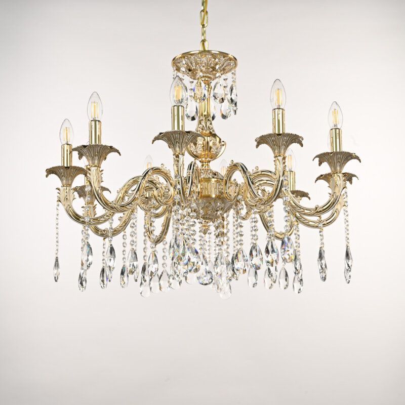 Подвесная люстра Bohemia Ivele Crystal AL7901 AL79101/10/250 A GW