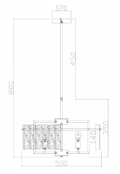 Светильник на штанге Freya Базилика FR5166PL-06BS