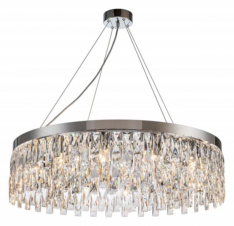 Подвесная люстра Indigo Anna 12029/12P Chrome