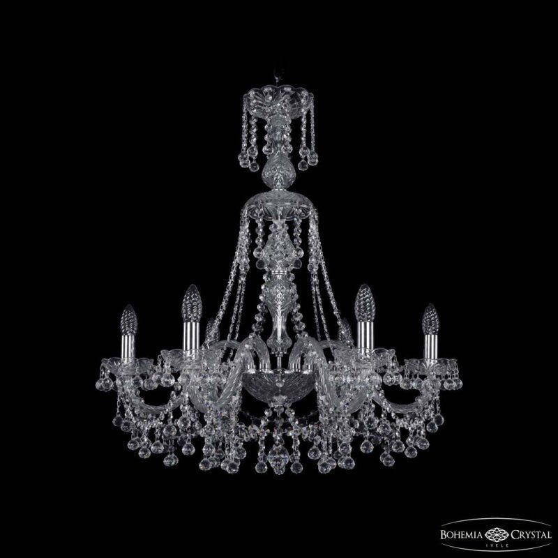 Подвесная люстра Bohemia Ivele Crystal 1409 1409/6/240/XL-75 Ni