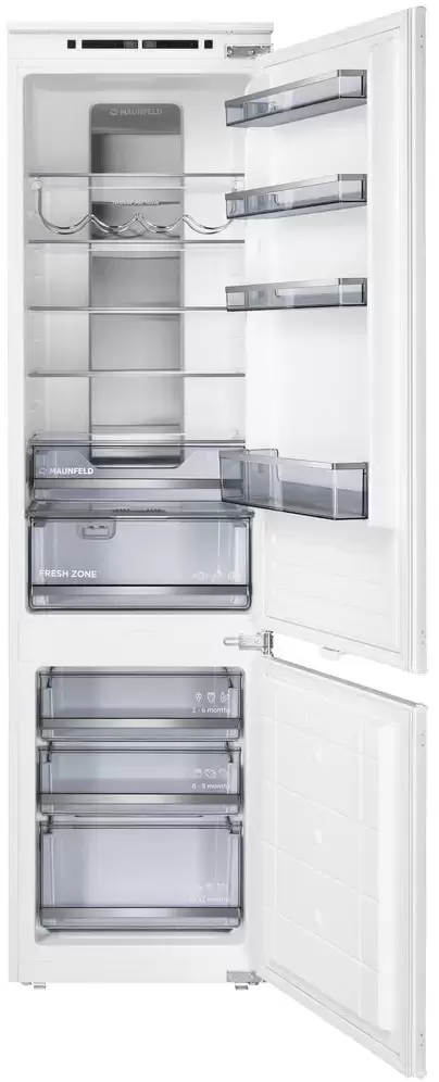 Встраиваемый холодильник Maunfeld MBF193NFWGR Inverter