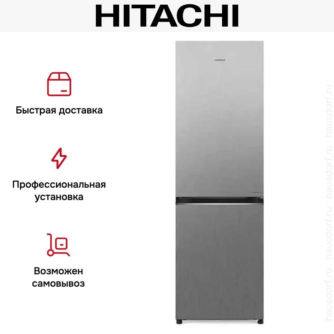 Холодильник Hitachi R-B 410 PUC6 PSV