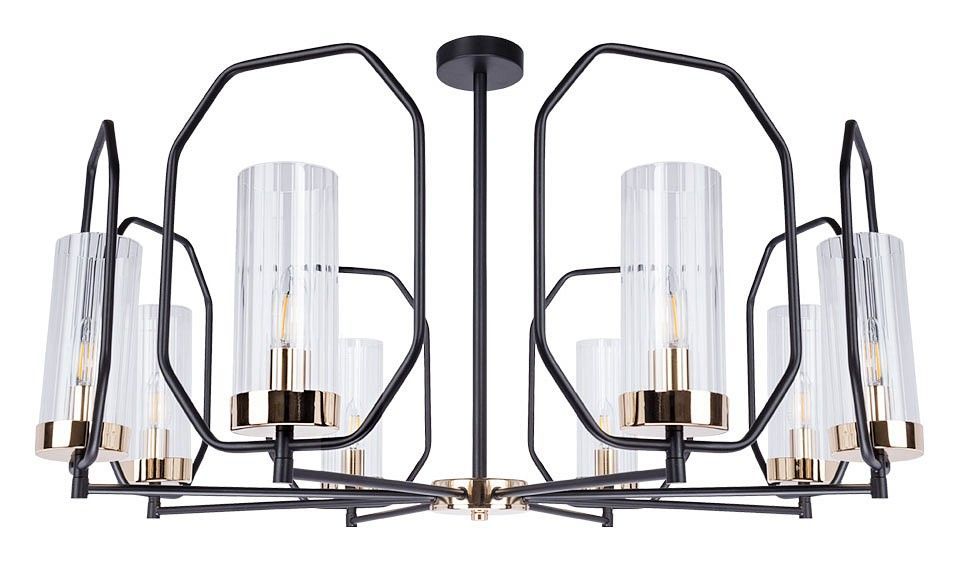 Люстра на штанге Arte Lamp Celaeno A7004PL-8BK