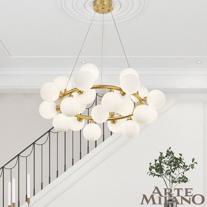 Подвесная люстра Arte Milano AM-55398 BA.55398.D700.G9.25 G
