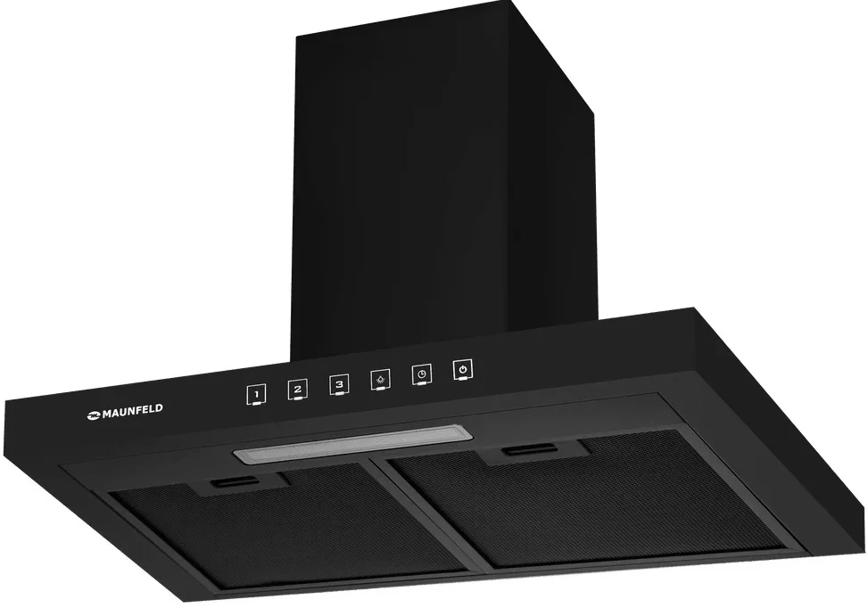 Вытяжка Maunfeld Модерн 60 сенсорный, черный (Modern 60 Touch Black)