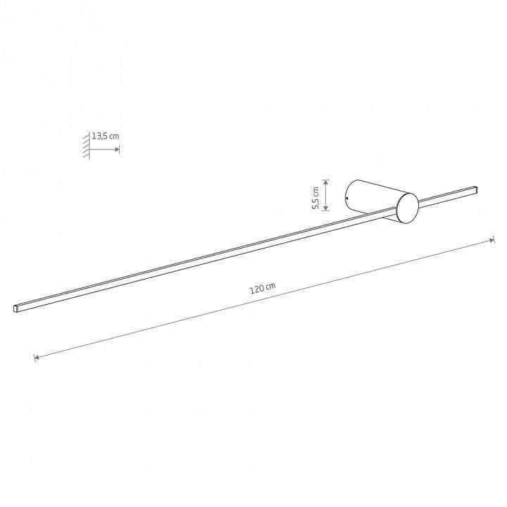 Накладной светильник Nowodvorski Saber Led Silk Olive L 11588