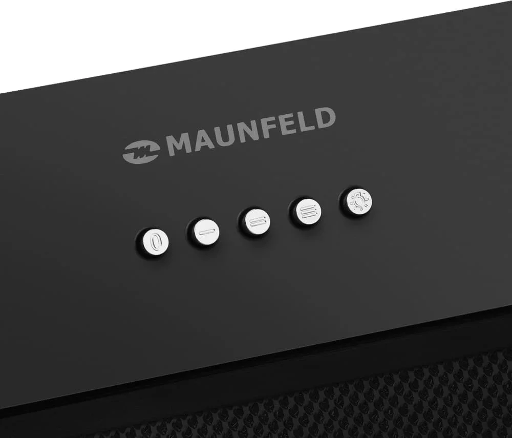 Вытяжка кухонная Maunfeld Первый 60 Мощный черный (Uno 60 Power Black)