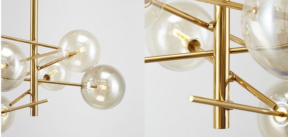 Люстра на штанге Imperiumloft Bolle Hanging Lamp Gallotti &Amp 40.1268-0