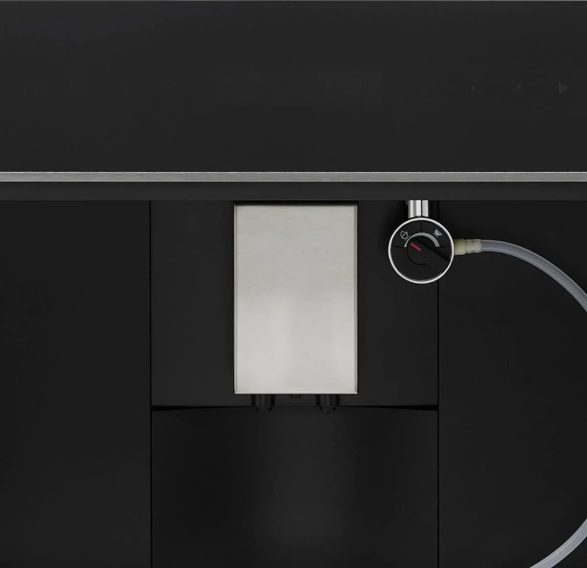 Встраиваемая кофемашина KRONA ONYX 45H coffee BL RAVEN BLACK