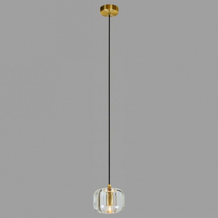 Подвесной светильник Belfast Pansy 6214-1 BR CL