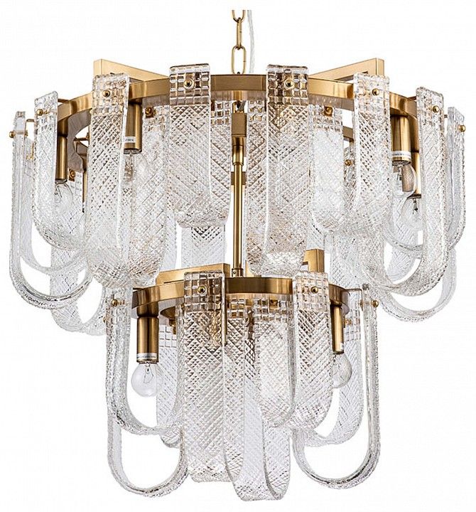 Подвесная люстра Indigo Brina 12027/12P Brass