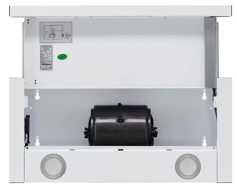 Встраиваемая вытяжка Krona KAMILLA TK 600 WHITE (1 мотор)