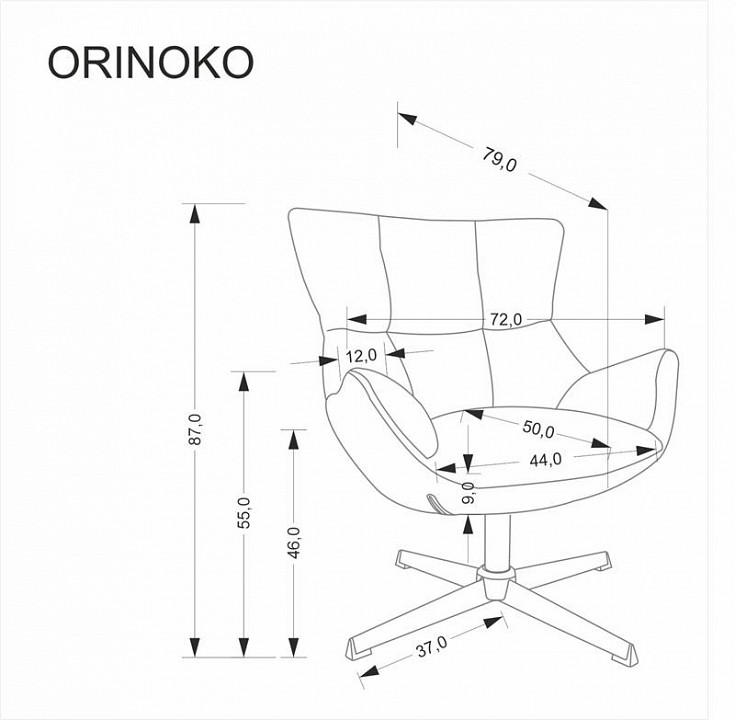 Кресло Orinoko