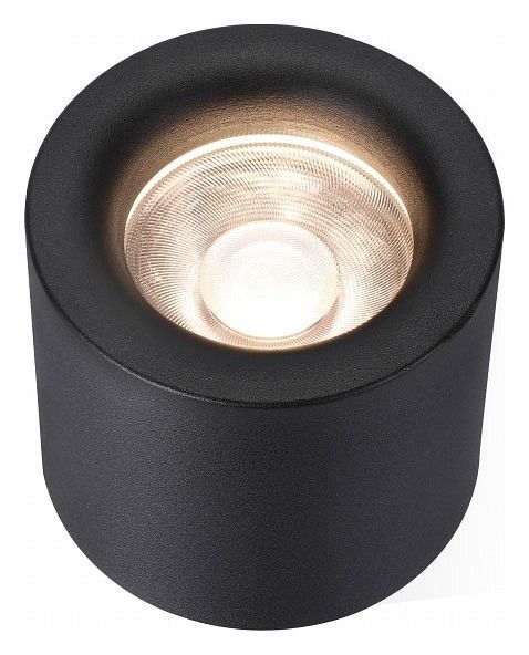 Накладной светильник iLedex Technical Metrica 113-12W-D100-4000K-24DG-BK