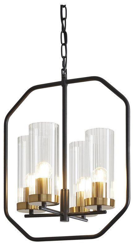 Подвесная люстра Freya Lumi FR5524PL-04BBZ