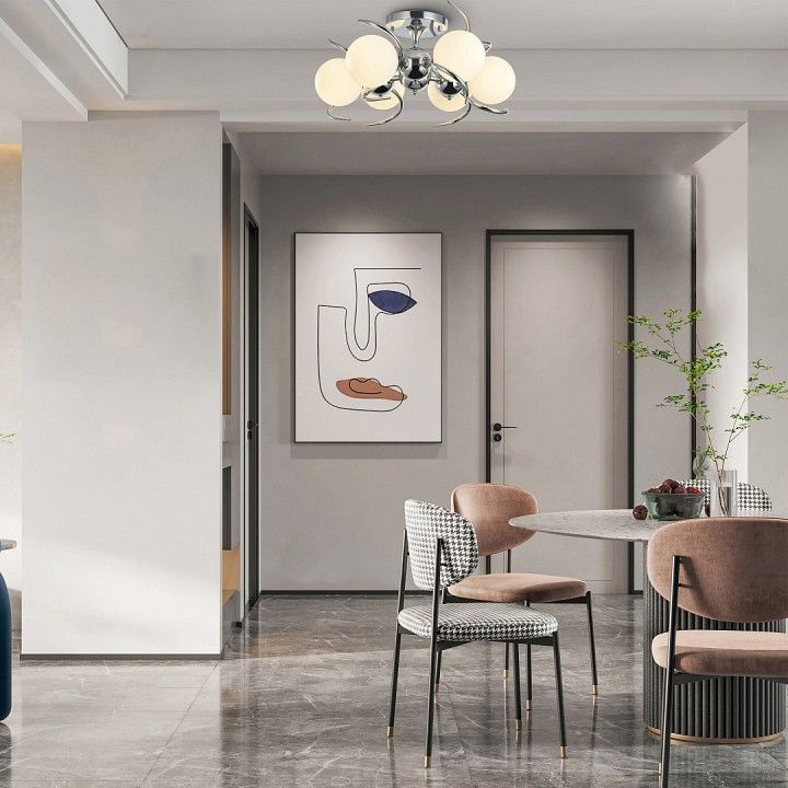 Люстра на штанге Arte Milano Neapolis-71007 271007/6C Ni