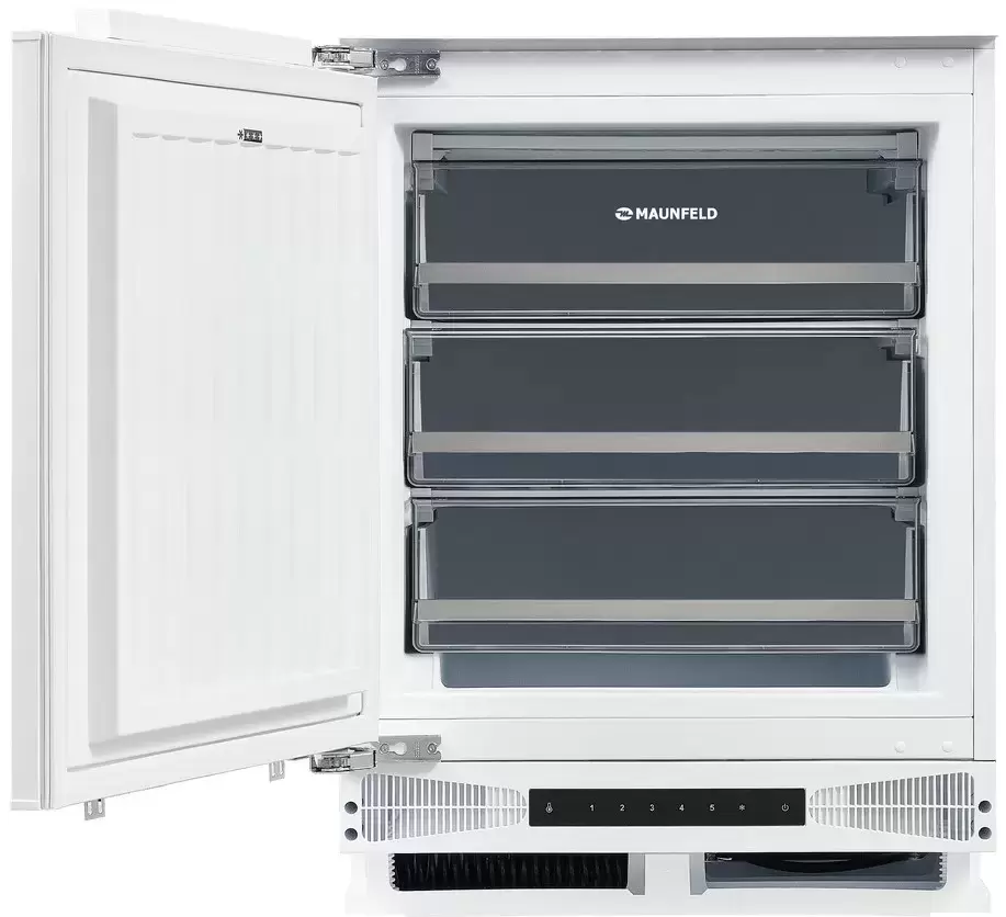 Встраиваемая морозильная камера Maunfeld MBFR88SWGR Inverter