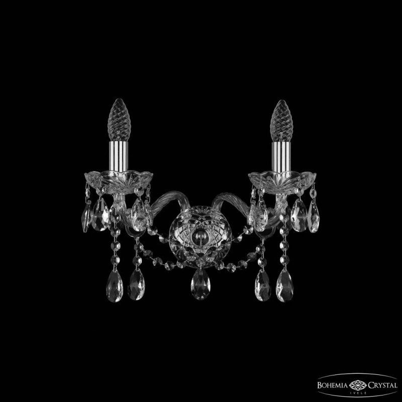 Бра Bohemia Ivele Crystal 1413 1413B/2/165 Ni
