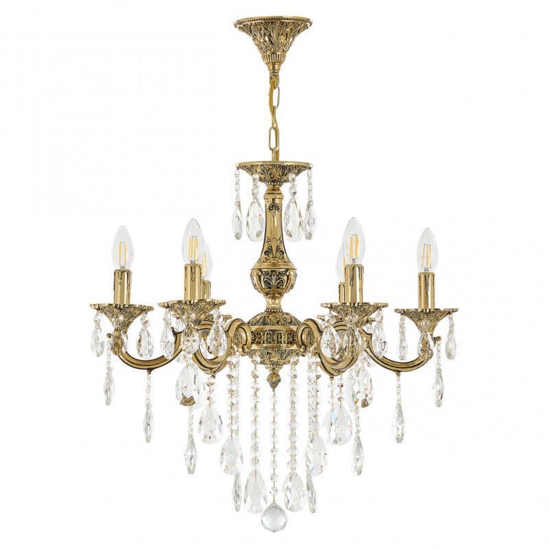 Подвесная люстра Bohemia Ivele Crystal AL7801 AL78101/6/175 B GB