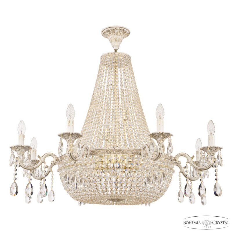 Потолочная люстра Bohemia Ivele Crystal AL2211 AL2211H201/8/100OL WMG