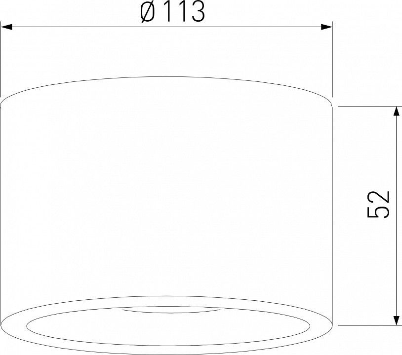 Накладной светильник Elektrostandard Light LED a057471