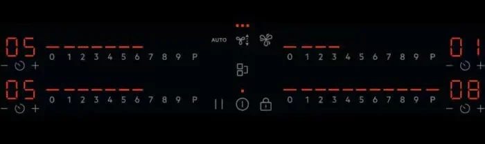 Варочная панель с вытяжкой AEG NCH84B03AB
