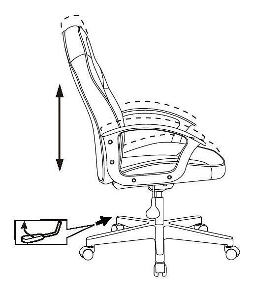 Кресло игровое ZOMBIE 11LT 1836287 Кресло игровое ZOMBIE 11LT 1836287