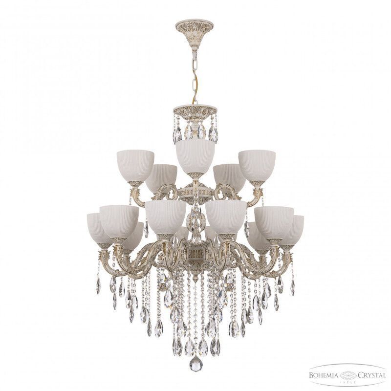 Подвесная люстра Bohemia Ivele Crystal AL7901 AL79101/10+5/250/2D B WMG P1 U Line