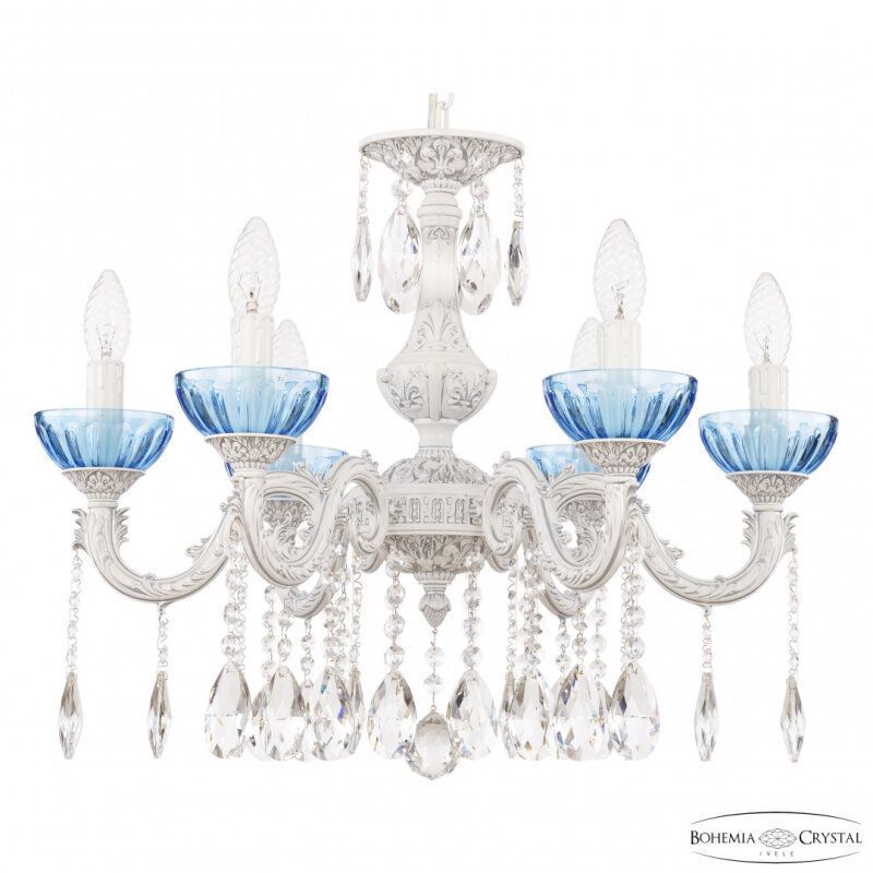 Подвесная люстра Bohemia Ivele Crystal AL7901 AL79101/6/175 A WMN P Aquamarine/M-1H