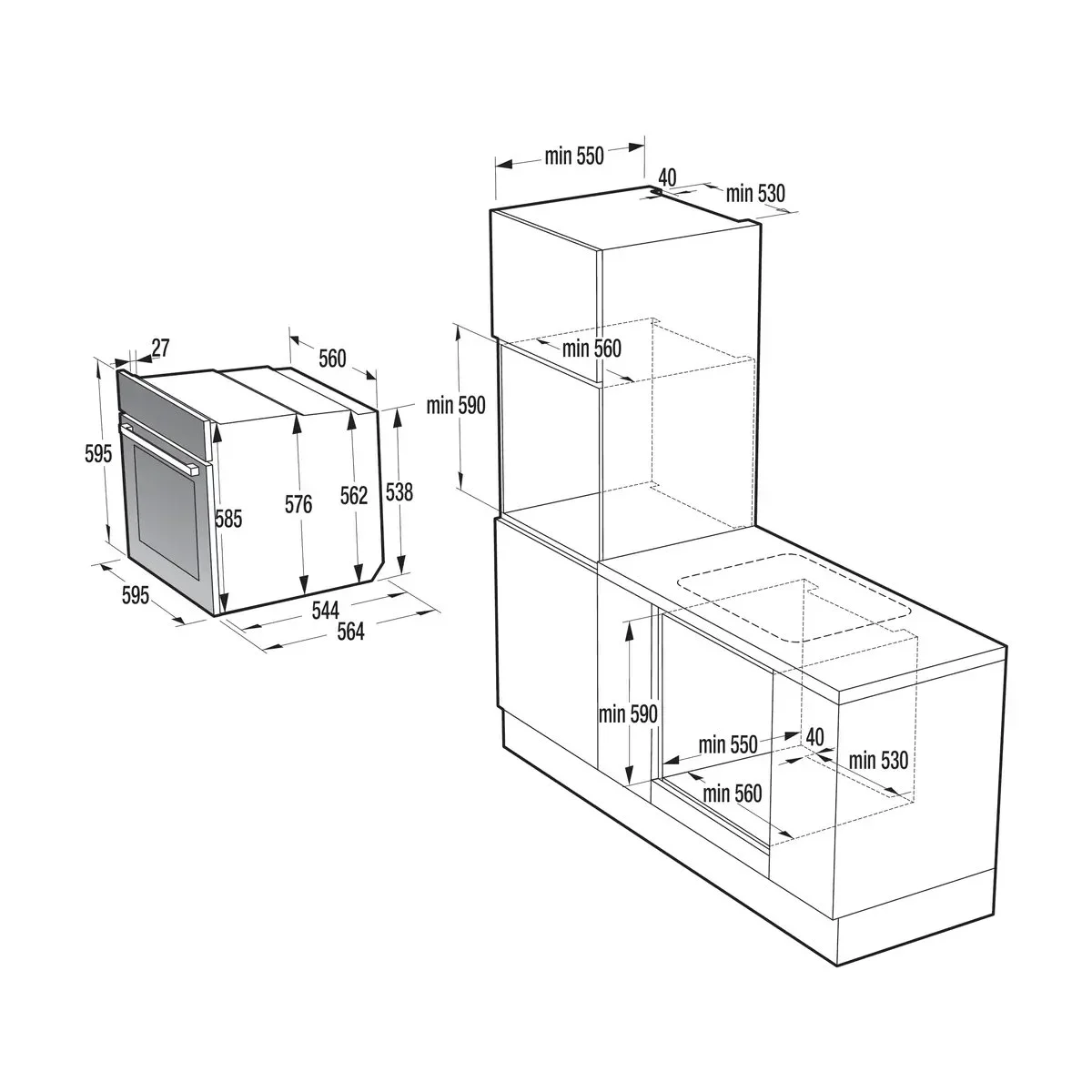 Духовой шкаф Gorenje BSA6747DGWI