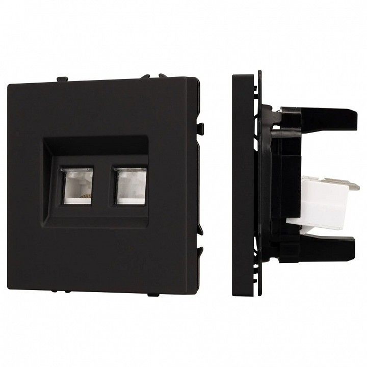 Розетка двойная Ethernet RJ-45 без рамки Arlight SCT 054313