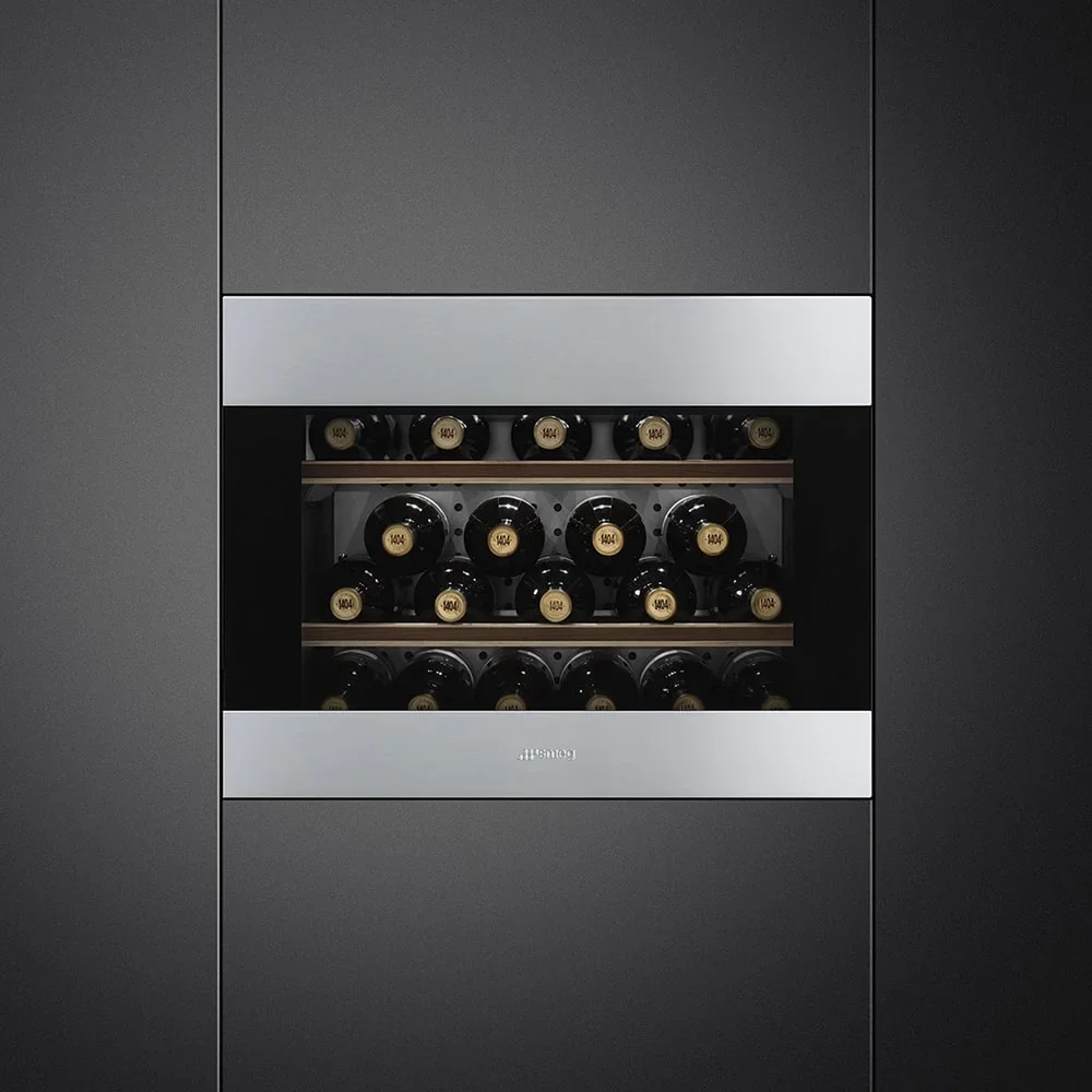 Встраиваемый винный холодильник Smeg CVI320XE