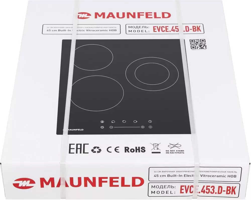 Электрическая варочная панель MAUNFELD EVCE.453.D-BK