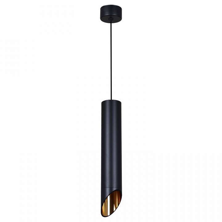 Подвесной светильник Reluce Technical 16007 16007-0.9-001LD 300mm GU10 BK+GD