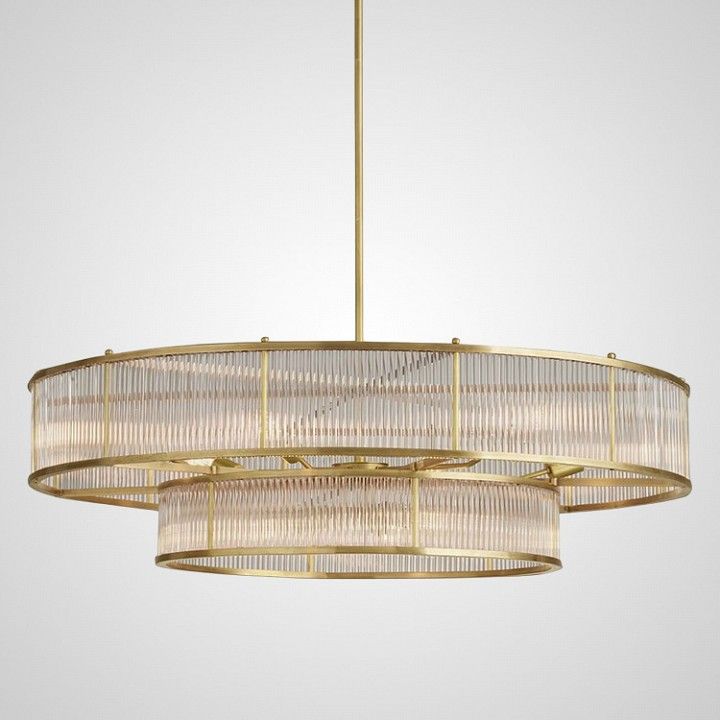 Светильник на штанге Imperiumloft RH Marais Round Chandelier 40,2668