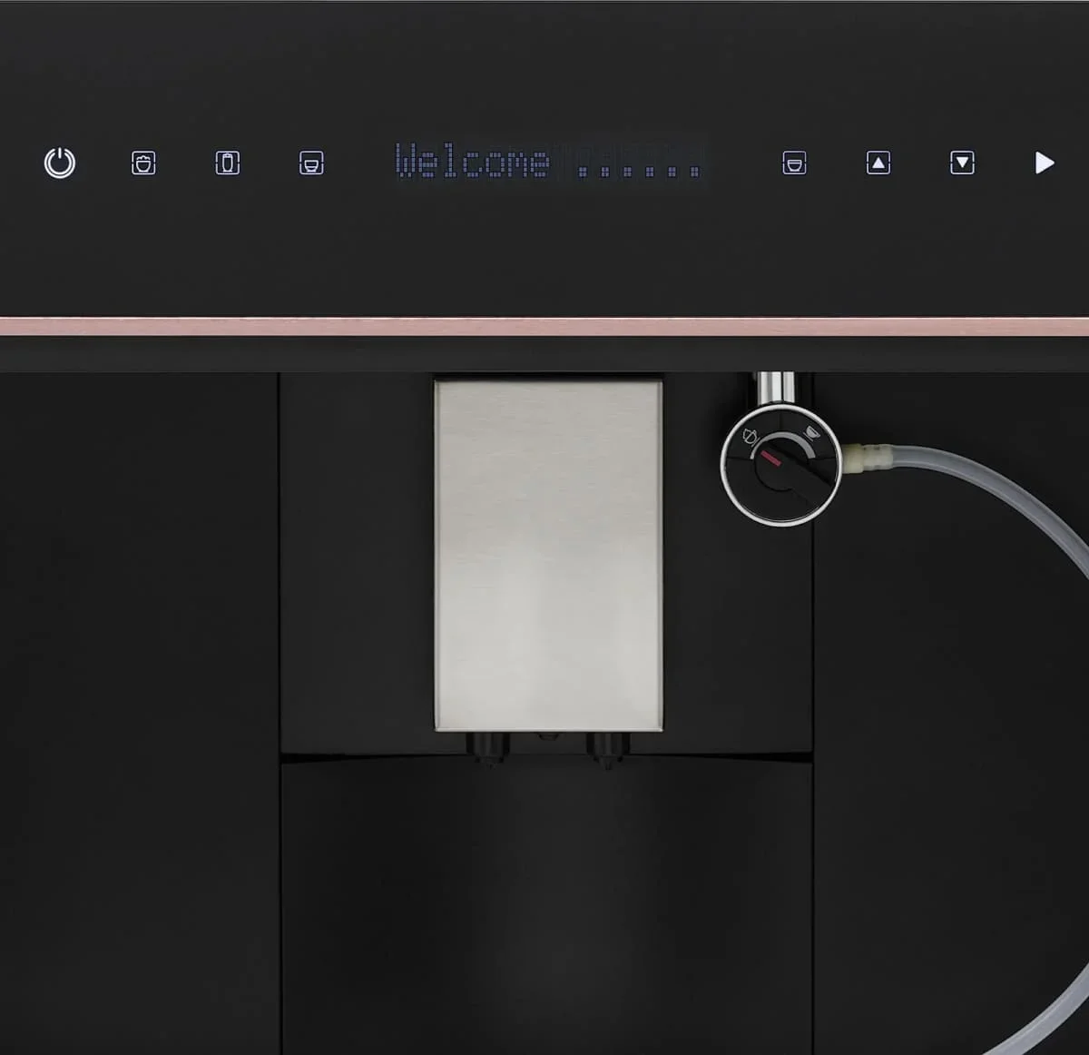 Встраиваемая кофемашина KRONA ONYX 45H coffee BL PINK GOLD