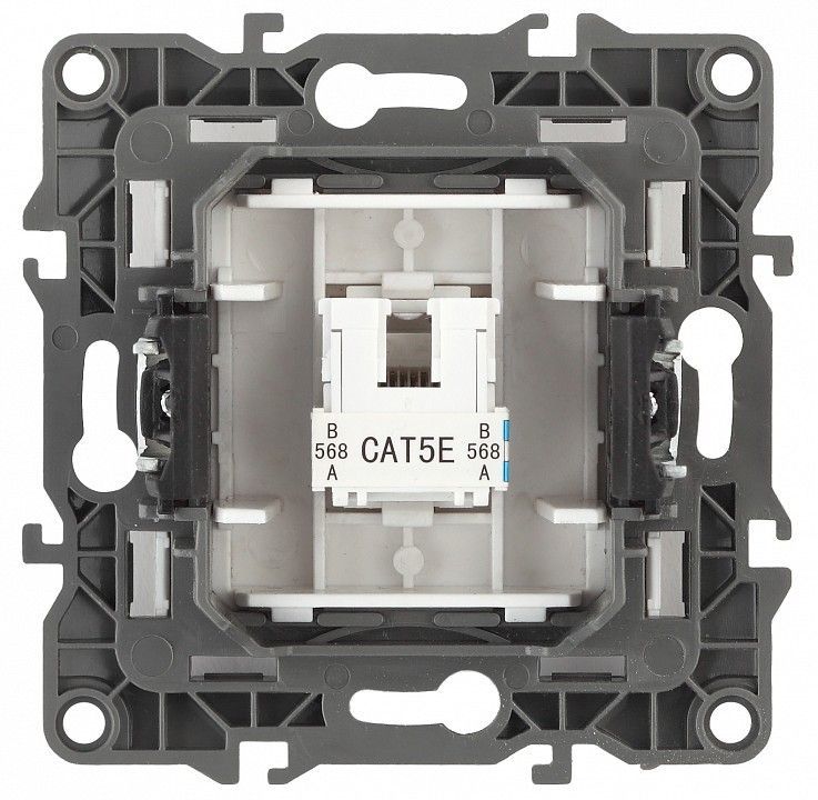 Розетка Ethernet RJ-45 без рамки Эра Эра 12 12-3107-12