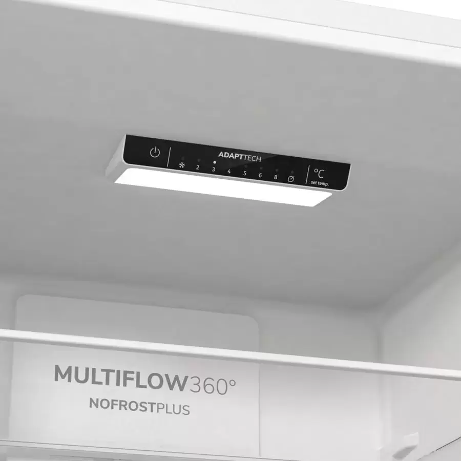 Отдельностоящий двухкамерный холодильник Gorenje NRK6201PW4