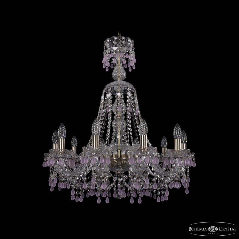 Подвесная люстра Bohemia Ivele Crystal 1410 1410/10/240/XL-74 Pa V7010