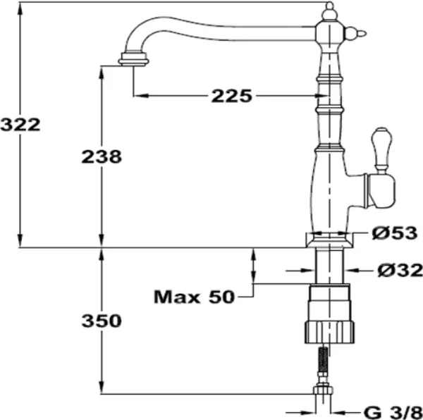 Смеситель Teka CL 915 CHROME