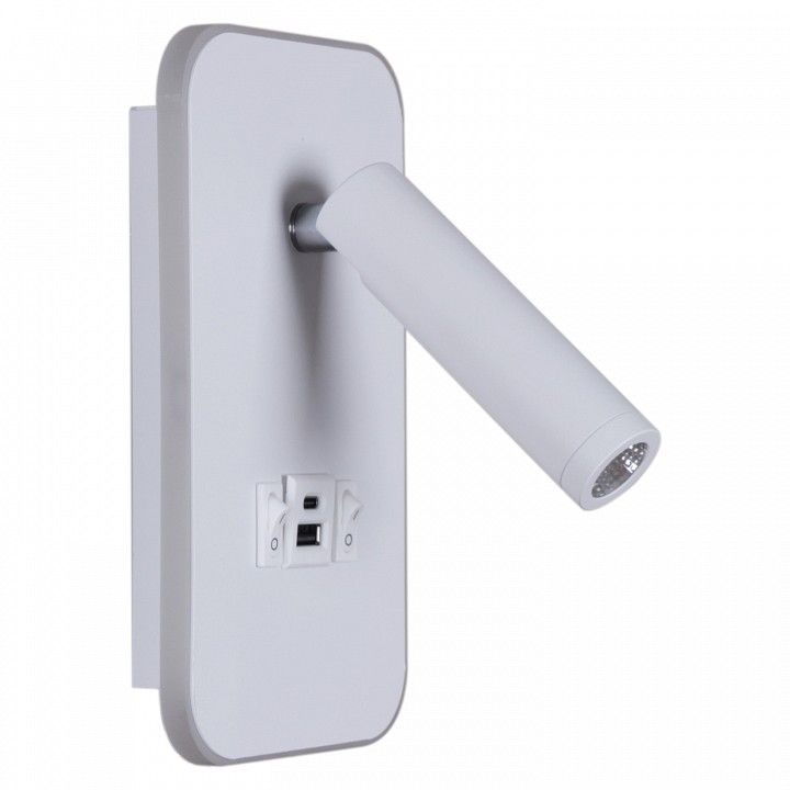 Бра Reluce 86204 86204-9.2-001KT LED12W+USB WT