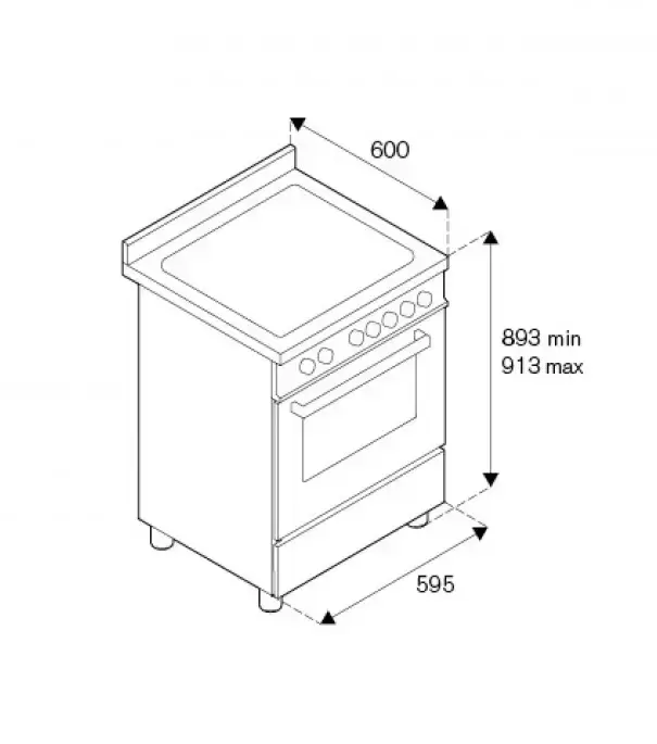 Варочный центр Bertazzoni MAS64L1ENET