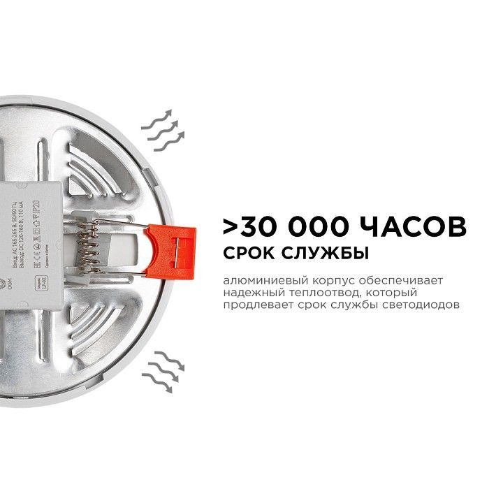 Встраиваемый светильник Apeyron Electrics  LP-02