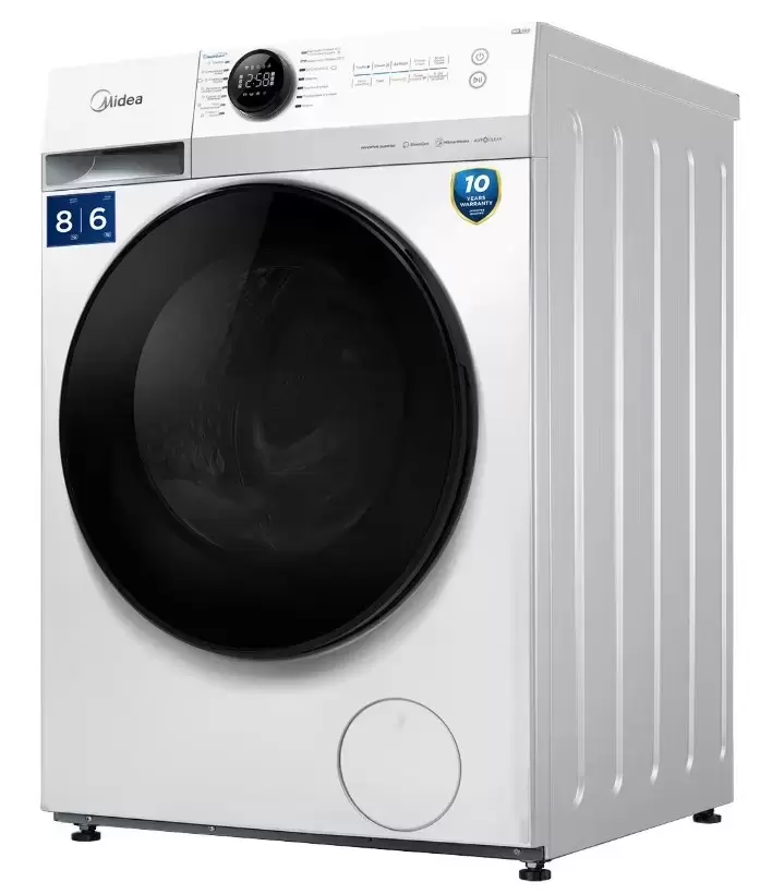 Стиральная машина с функцией сушки Midea MF200D80WBS/W-RU