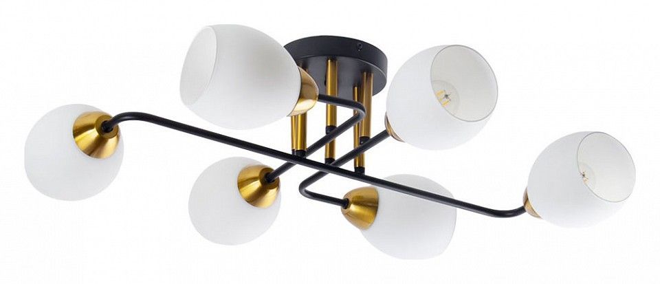 Потолочная люстра Arte Lamp Andrea A8141PL-6BK